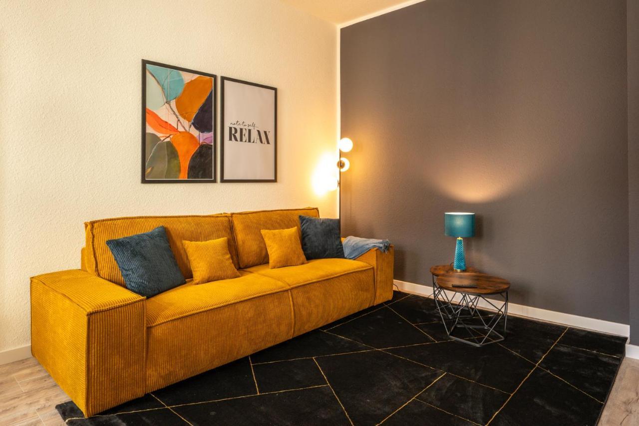 Maremar - Design Apartment - Luxus Boxspringbett - Zentral - Kueche - Arbeitsplatz - Highspeed Wlan Gera Esterno foto