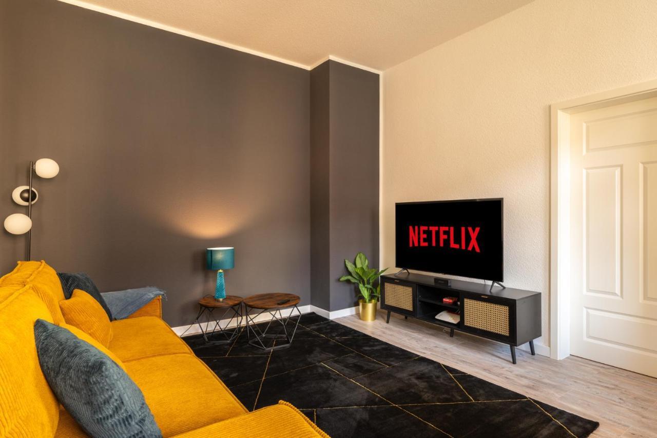 Maremar - Design Apartment - Luxus Boxspringbett - Zentral - Kueche - Arbeitsplatz - Highspeed Wlan Gera Esterno foto
