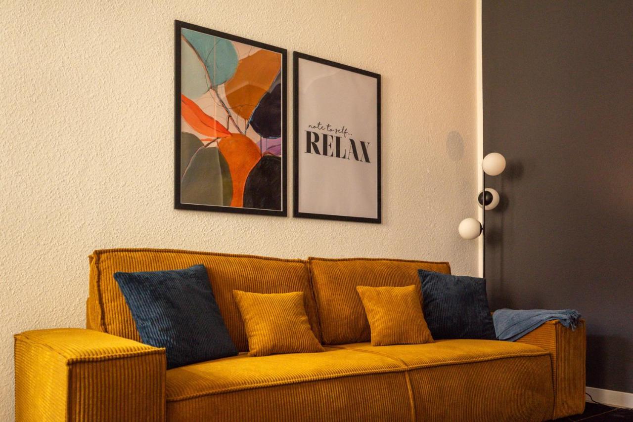 Maremar - Design Apartment - Luxus Boxspringbett - Zentral - Kueche - Arbeitsplatz - Highspeed Wlan Gera Esterno foto